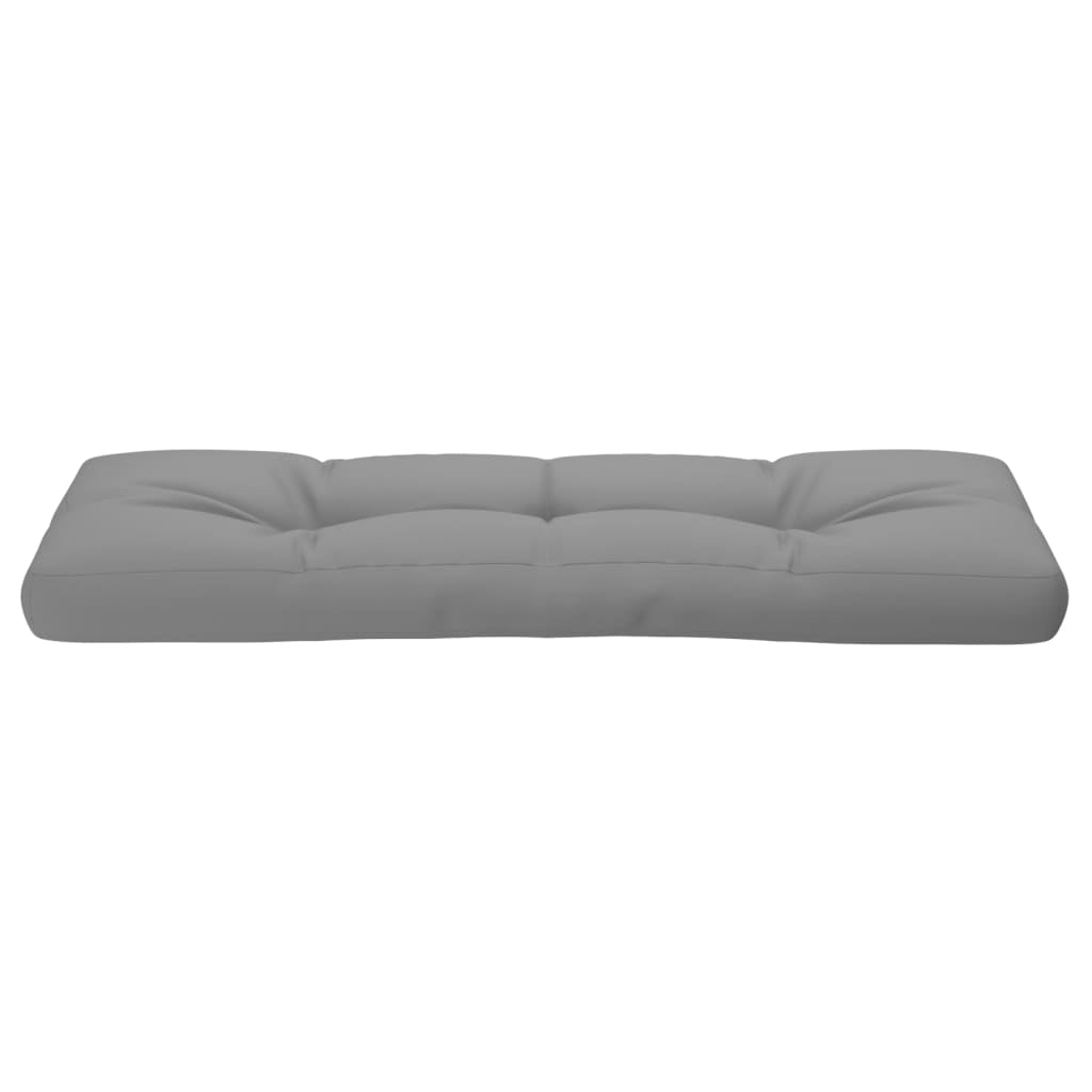 Vidaxl Cojín Para Sofá De Palets Tela Gris 120x40x12 Cm_4