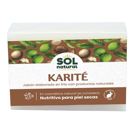 Sabonete natural de karité Sol Natural 100 g