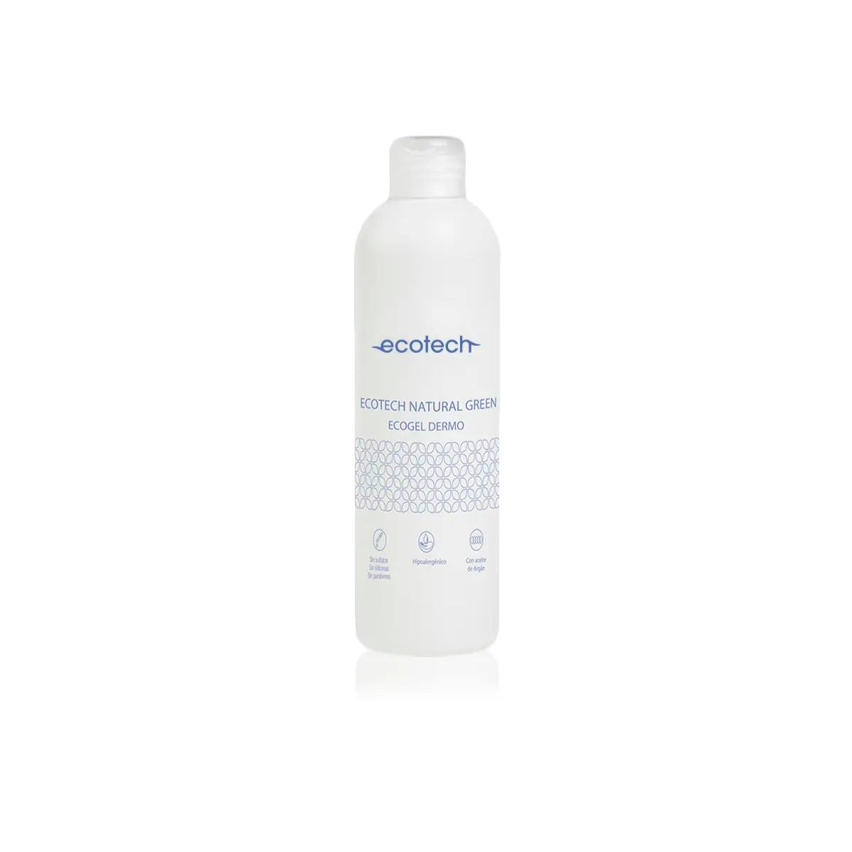 Ecogel dermo com óleo de argão Ecotech verde natural 500 ml