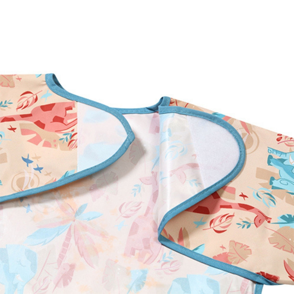 Babero Baby Con Mangas 2-4 Años Jungla_2