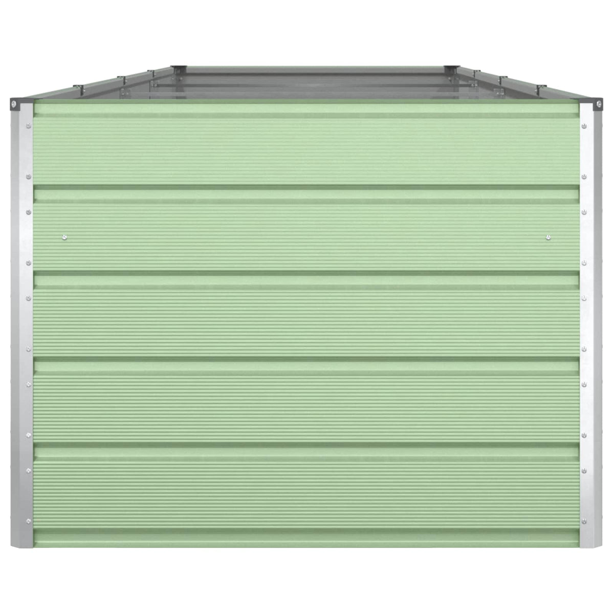 Jardinera Verde Pastel 385 X 100 X 75 Cm Acero Galvanizado_5