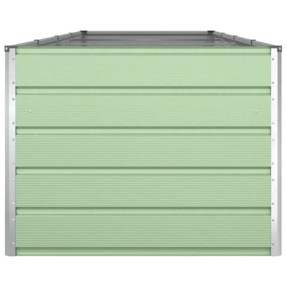 Jardinera Verde Pastel 385 X 100 X 75 Cm Acero Galvanizado_5