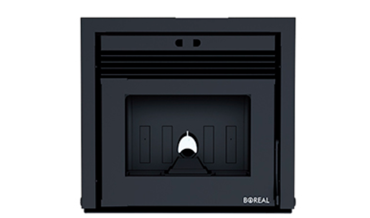 Bricosol Estufa De Pellet Insertable Boreal Modelo Insert 7 Kw_1