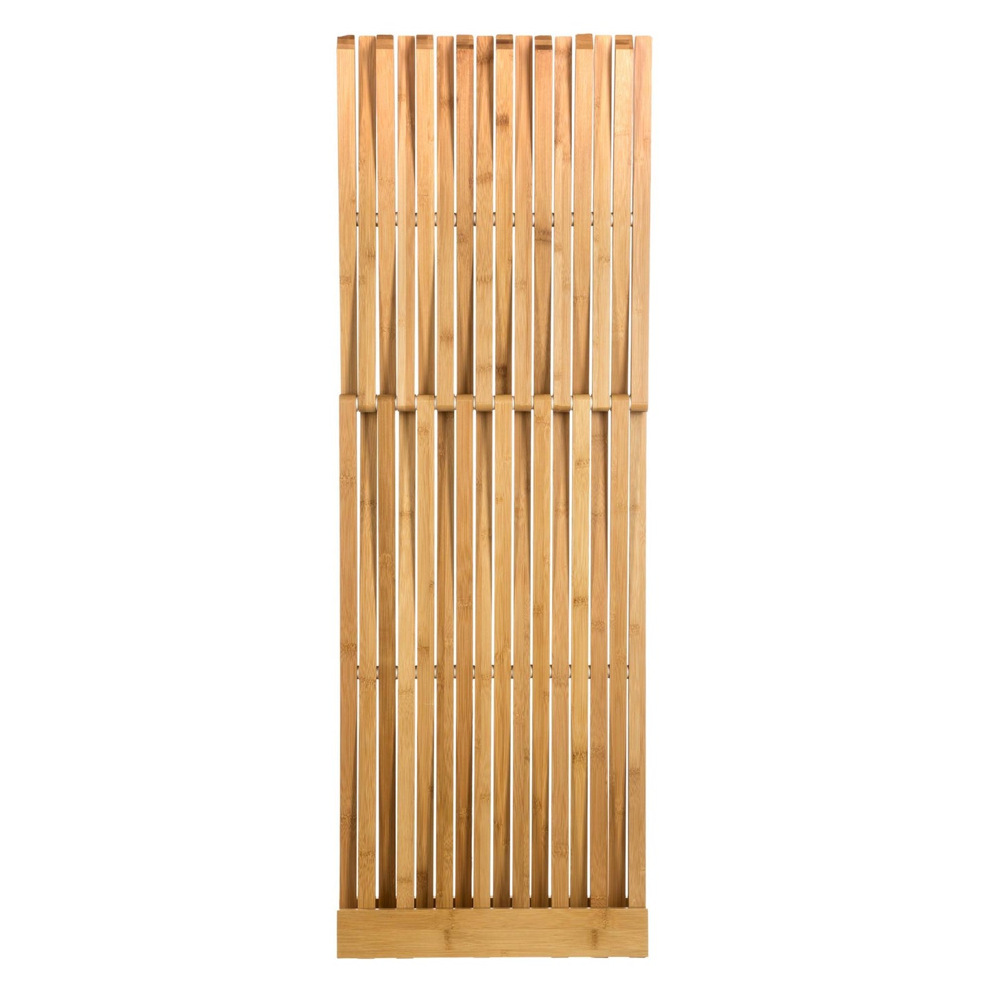 Well Home Silla - Taburete Plegable De Bambú 40x32x45cm_2