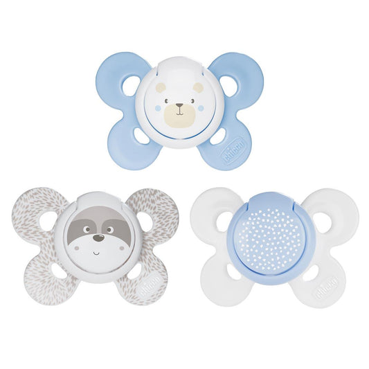 Chupeta de silicone Physio Comfort 0-6m 2 unidades sortidas Chicco