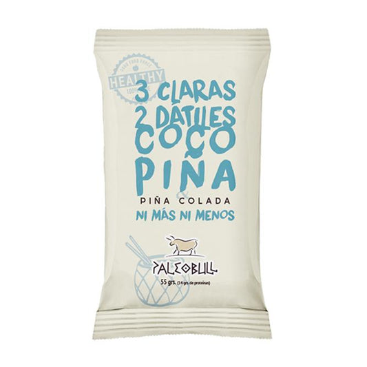 Barra Energética Paleobull Ananás Colada com Coco 55g