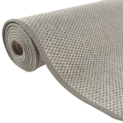 Vidaxl Alfombra De Pasillo Con Aspecto De Sisal Gris Taupe 80x250 Cm_4