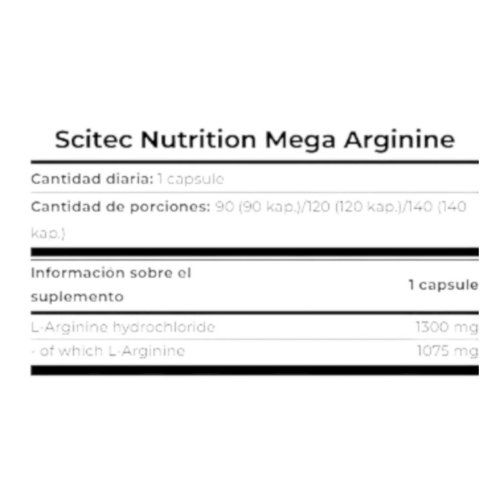 Mega Arginine 120 Caps_1