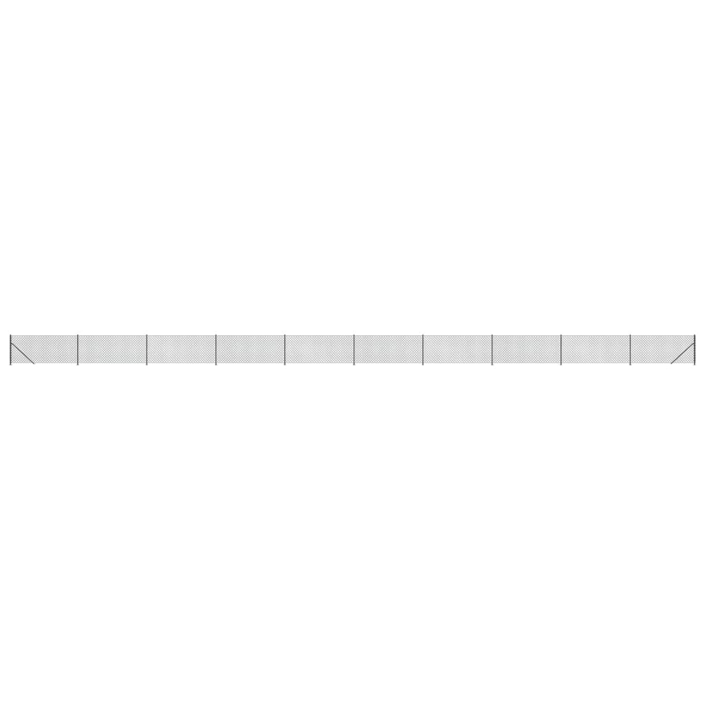 Cerca De Alambre Con Brida Gris Antracita 1,1x25 M / Vetonek_2