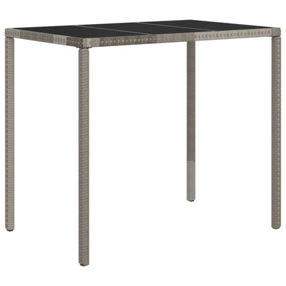 Vidaxl Set De Muebles De Jardín 4 Pzas Y Cojines Ratán Sintético Gris_5