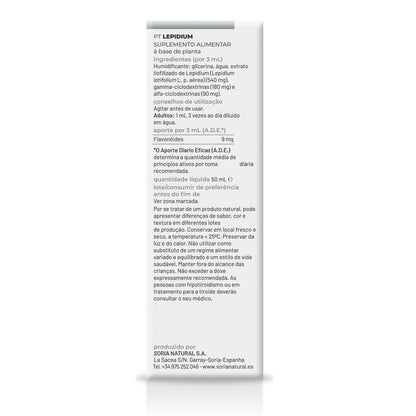 Extrato de Quebra-Pedras Natural Soria, 50 ml