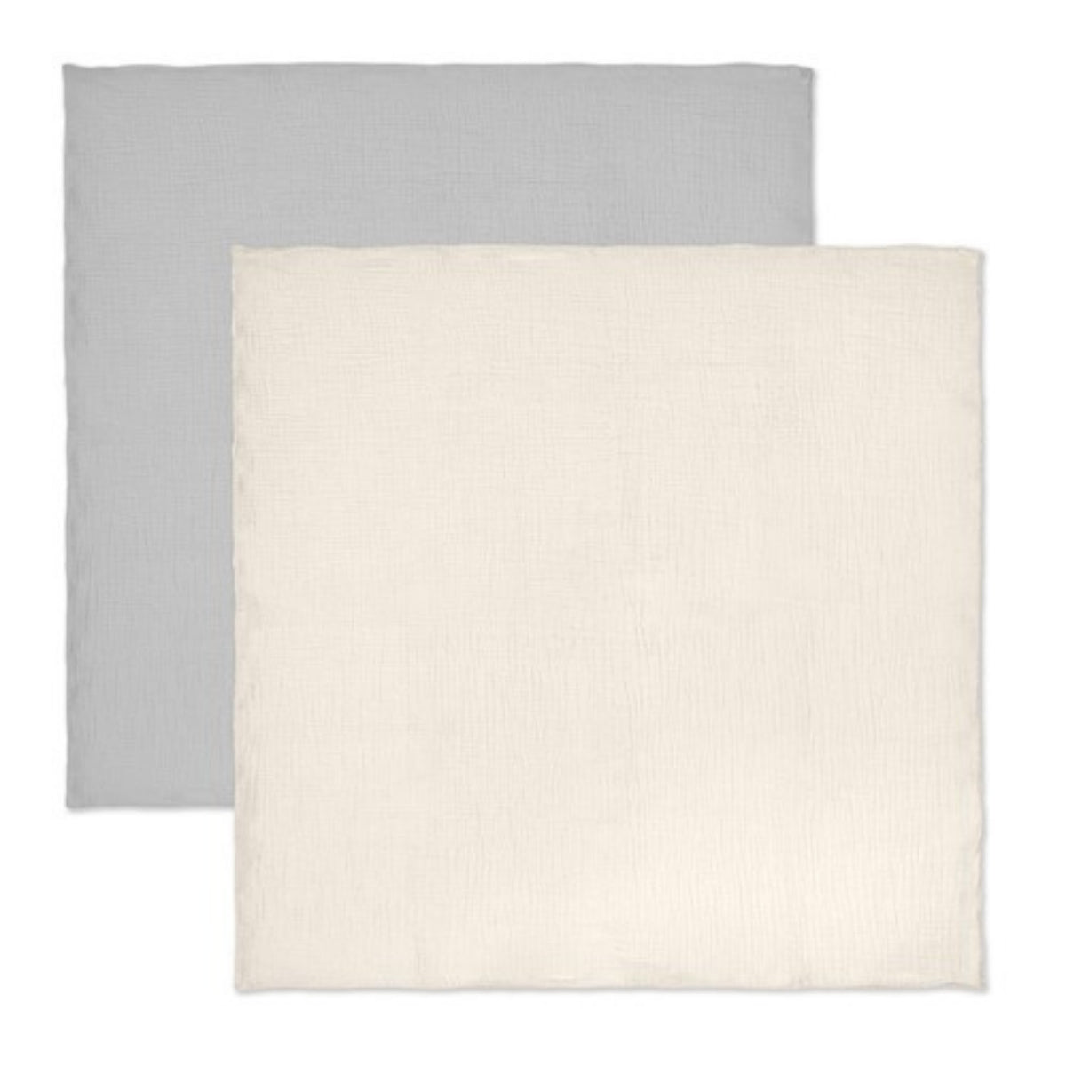 Pack 2 Muselinas De Algodón 70x70 Para Bebé Gris_2