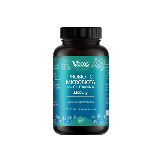 Probiotic Microflora Con Glutamina - Sin Fos Para El Revestimineto Intestinal_0