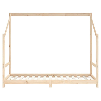 Vidaxl Estructura De Cama De Niños Madera Maciza De Pino 2x(90x160) Cm_5