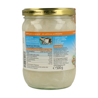 Polpa de Coco Bio Dr. Goerg 500ml