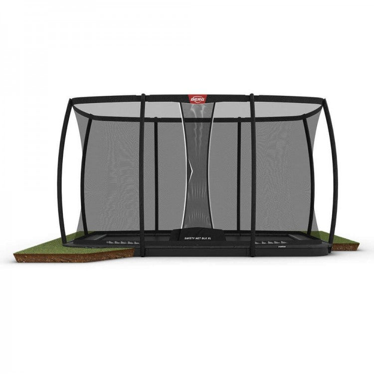 Cama Elastica Berg Flatground Ultim Champion 500 + Red Deluxe Xl Gris._0