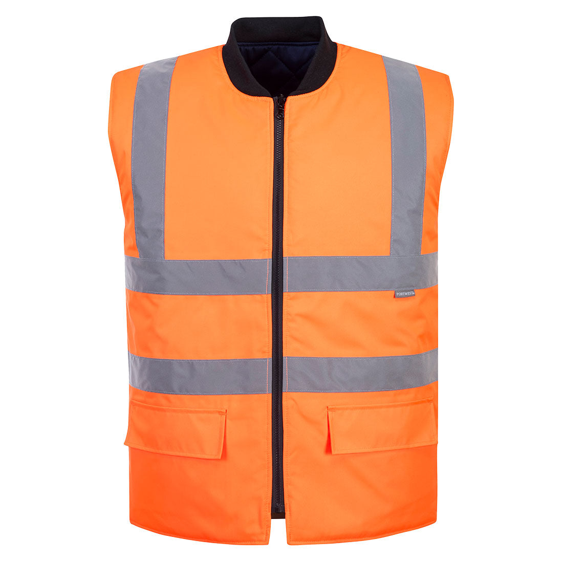 Chaleco De Calor De Alta Visibilidad Reversible / 5xl / Amarillo_0