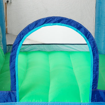 Aiyaplay Castillo Hinchable Con Soplador 4 En 1 415x205x190 Cm_4