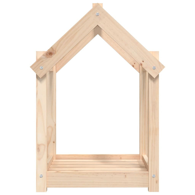 Vidaxl Cama Para Perros Madera Maciza De Pino 61x50x70 Cm_5