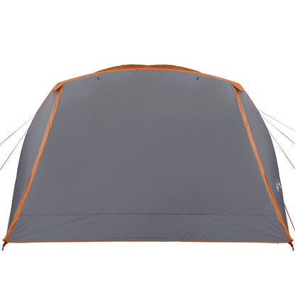 Tienda De Campaña Con Porche 4 Personas Impermeable Naranja_5