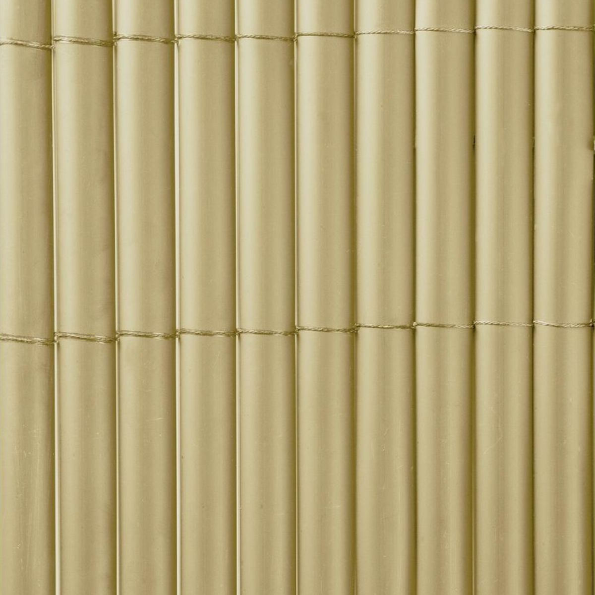 Barreira sintética semicircular Plasticane Nortene bambu 1,5 x 3 m