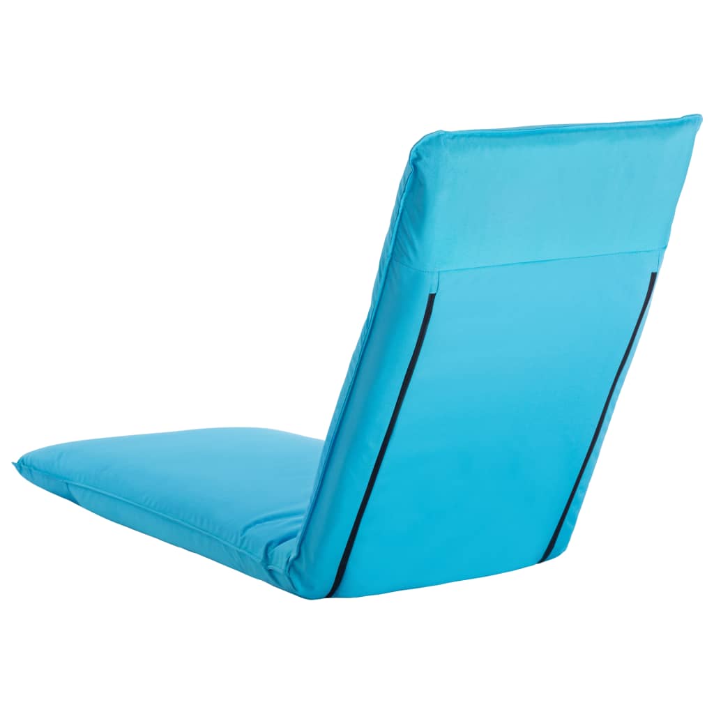 Tumbona Plegable De Tela Oxford Azul_3