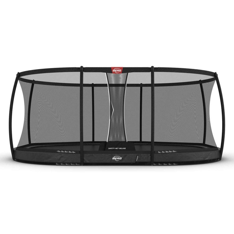 Cama Elastica Berg Inground Grand Elite 520 + Red Deluxe Safety Net Deluxe Xl._0