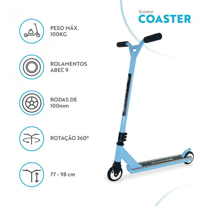 Scooter Olsson e Brothers Coaster estilo livre