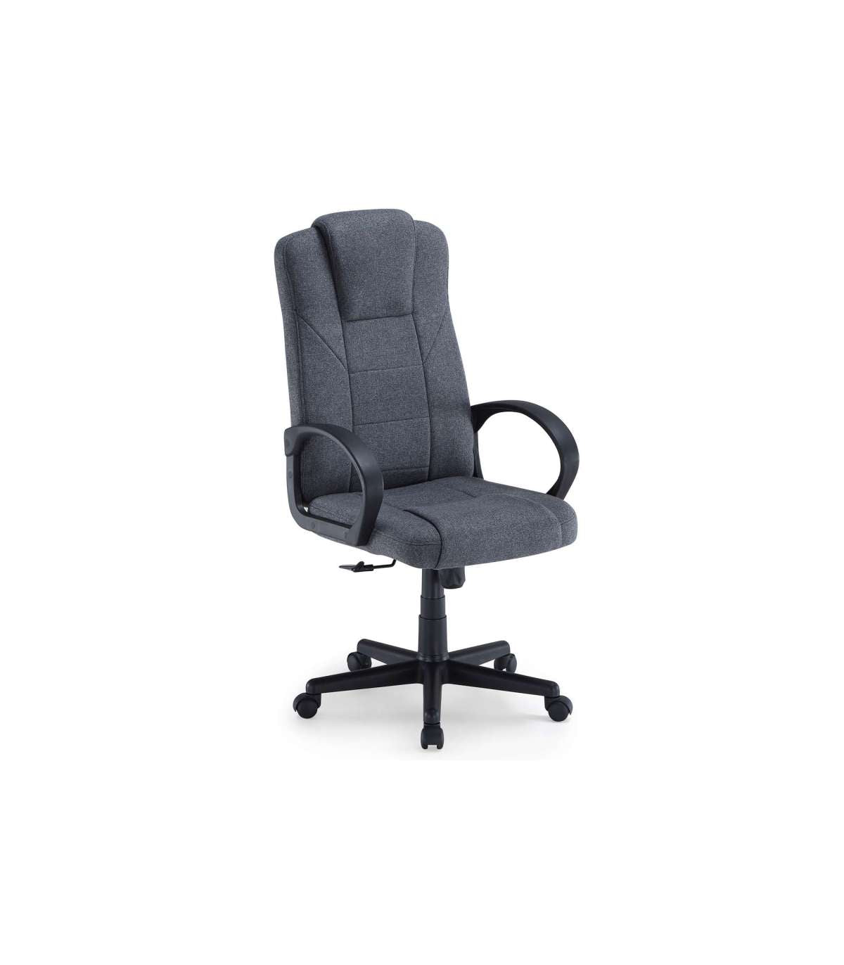 Sillón Despacho Giratorio Henry Tejido Bali Gris Marengo, 118-126cm(alto) 64cm(ancho) 64c_4