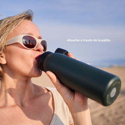 Garrafa com filtro purificador BottlePro Adventure TappWater 740ml