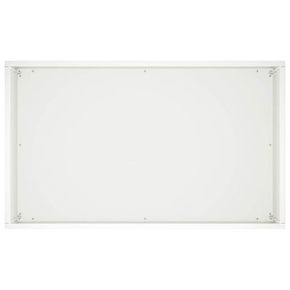 Macetero De Jardín 2 Uds. Blanco 50 X 30 X 50 Cm_4