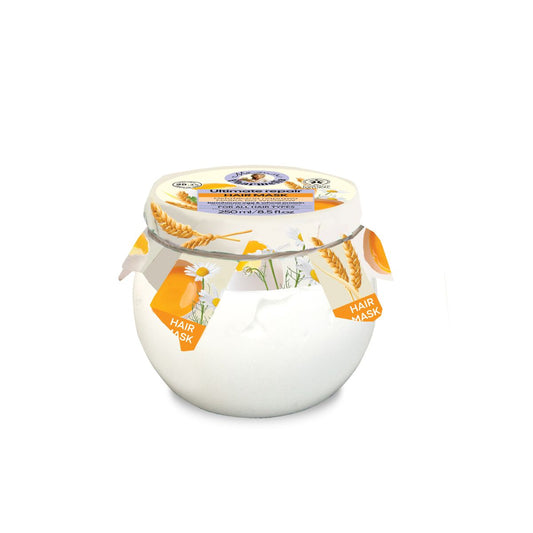 Mascarilla Capilar Reparadora con Huevo de Granja y Proteína de Trigo, Mama Pharmelia, 250 ml