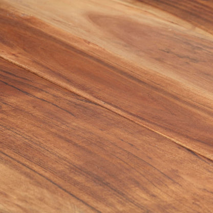 Mesa De Comedor Madera Maciza Con Acabado Sheesham 180x90x75 Cm_3