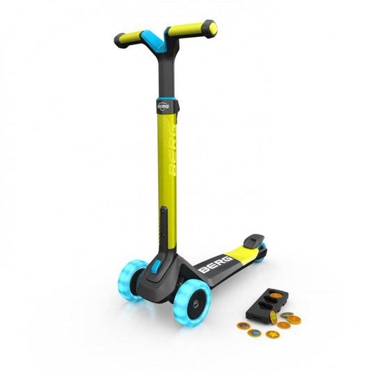 Patinete Berg Nexo Lights Con Plataforma Magnetica Verde._0