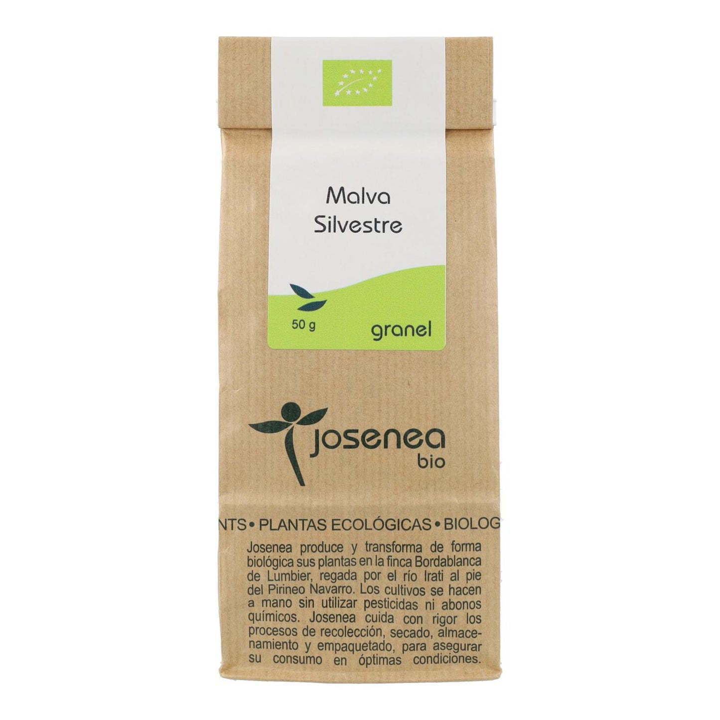 Malva Selvagem Bio Bulk 50 g Josenea