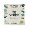 Chá verde biológico Orballo 15 pirâmides