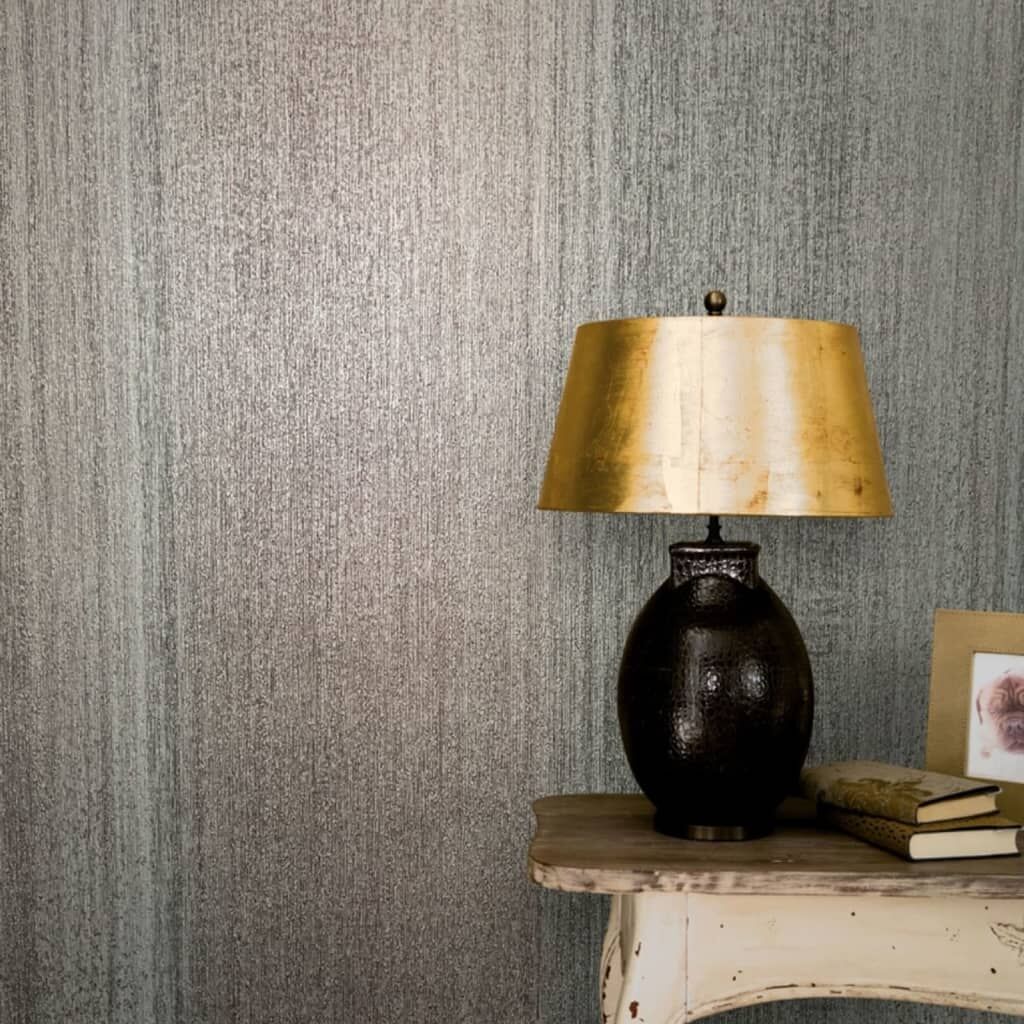 Noordwand Papel De Pared Vintage Deluxe Walpaper Stripes Marrón Beige_1