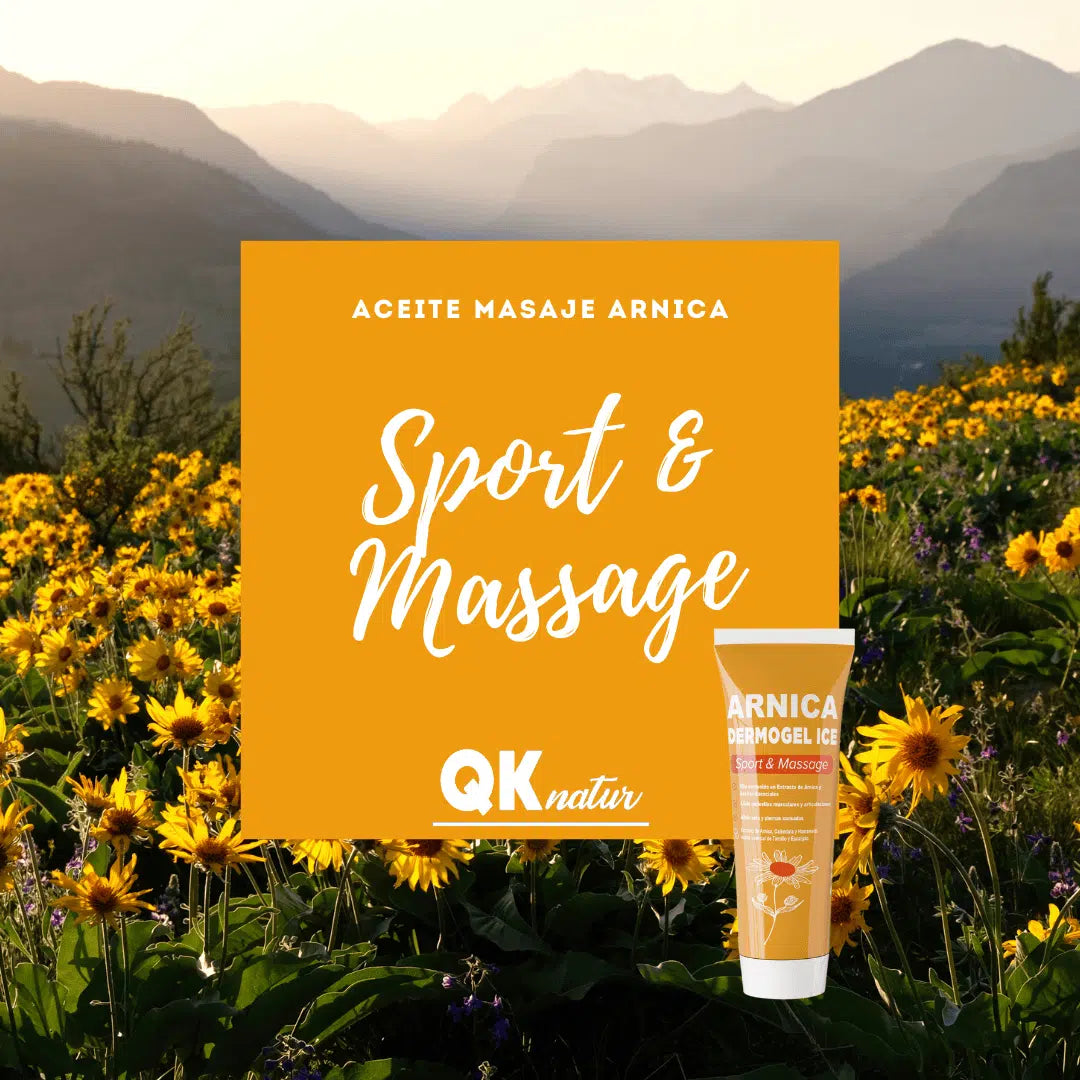 QKnatur - Gel Crema Árnica Para Músculos Y Articulaciones 100ml | Efecto Frío | Caléndula Y Hamamelis | Absorción Rápida_1