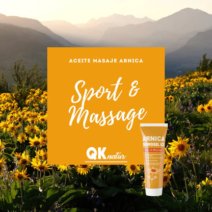 QKnatur - Gel Crema Árnica Para Músculos Y Articulaciones 100ml | Efecto Frío | Caléndula Y Hamamelis | Absorción Rápida_1