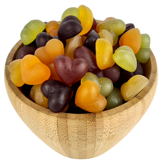 Caramelo De Corazón Orgánico Granel 0,25 Kg_0