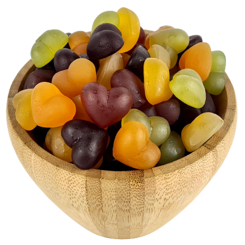 Caramelo De Corazón Orgánico Granel 25 Kg_0