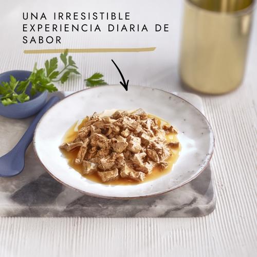Delícias GOURMET PERLE em Molho de Frango e Carne (4x85g)