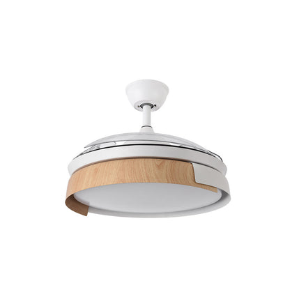Ventilador Dc Provenza 72w 7200lm Blanco/haya 3asp.desplegables 36/51x50/107d.3col, Remoto, Temporizador, Memoria_1