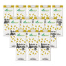 Embalagem com 12 x 100% Soria Natural bebida de alpista 1L
