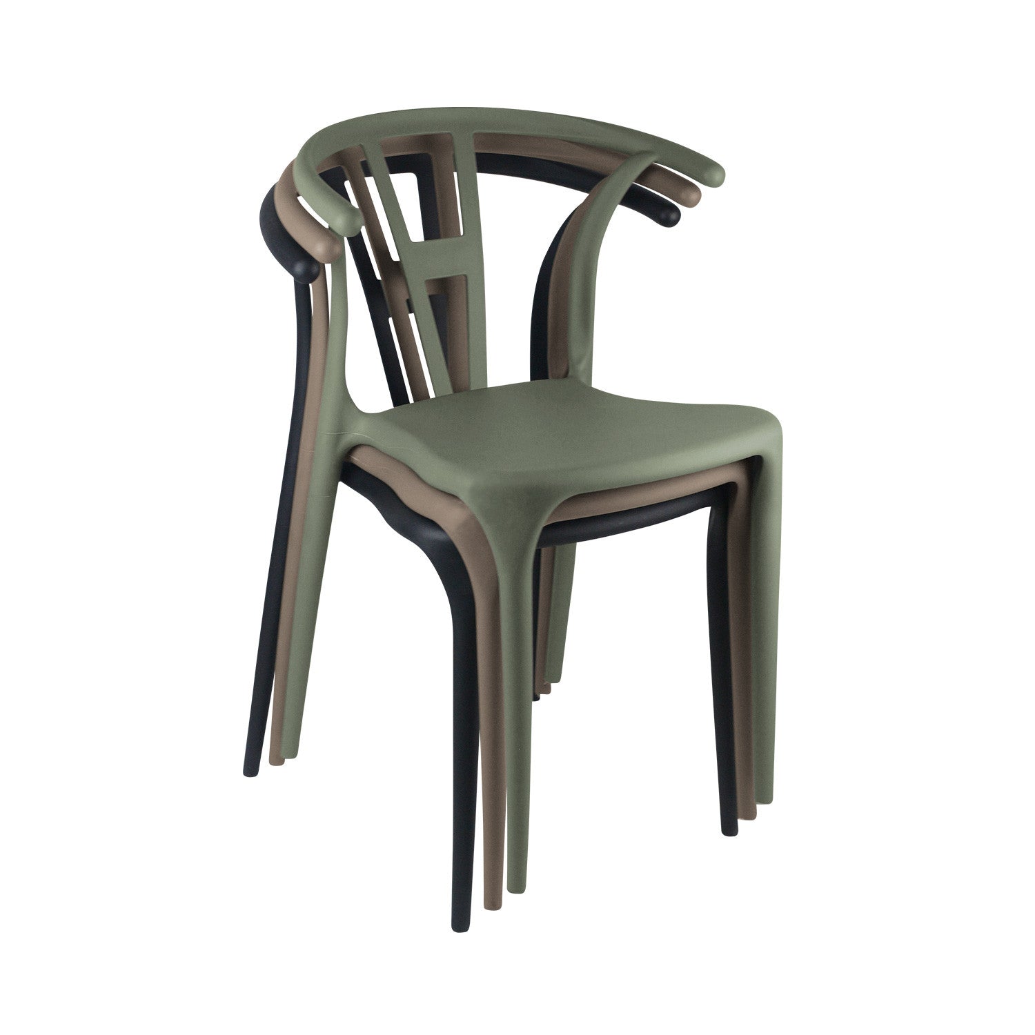 Silla De Exterior Apilable Scarlett 75x52x49,5cm Thinia Home_4