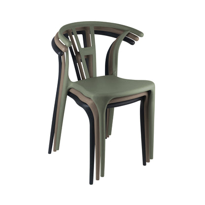 Silla De Exterior Apilable Scarlett 75x52x49,5cm Thinia Home_4