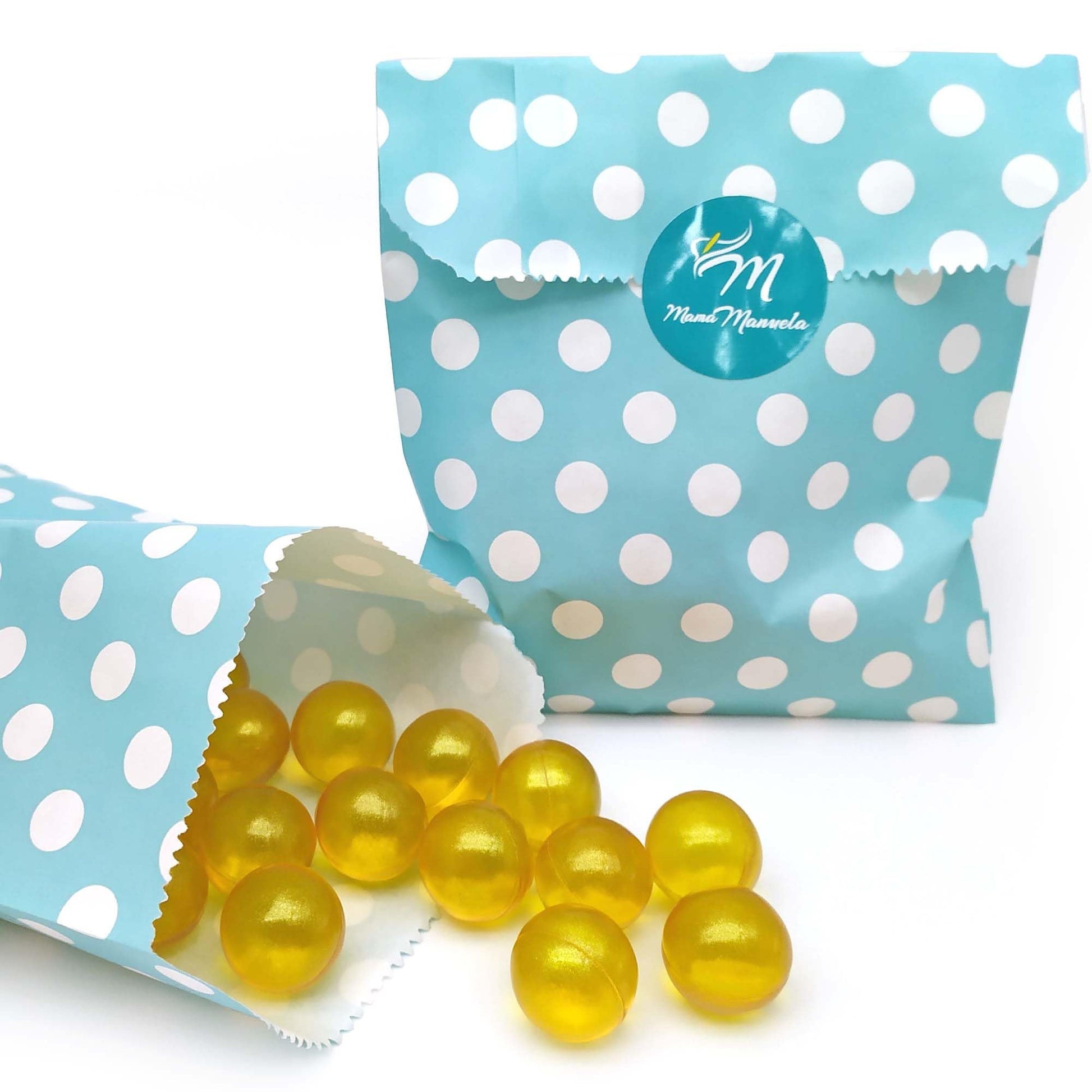Pack Regalo 12 Perlas Baño En Forma De Bola - Con Aceite De Soja - Hidrata, Suaviza Y Perfuma La Piel - Aroma Madreselva_0