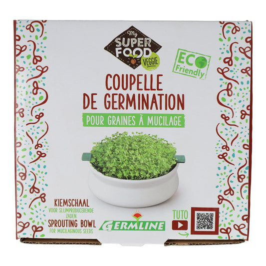 GermLine Taça de germinação com grade de plástico