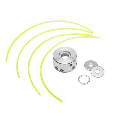 Cabezal Desbrozador Universal Realizado En Aluminio Salida 8 Hilos_1