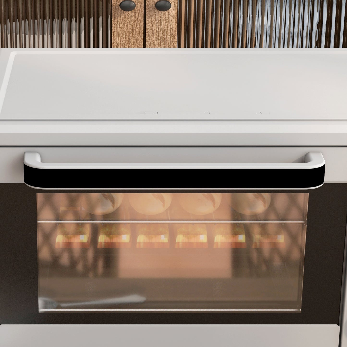 Homcom Horno Eléctrico De Sobremesa De 21l 1400w Con Temporizador Plateado_3